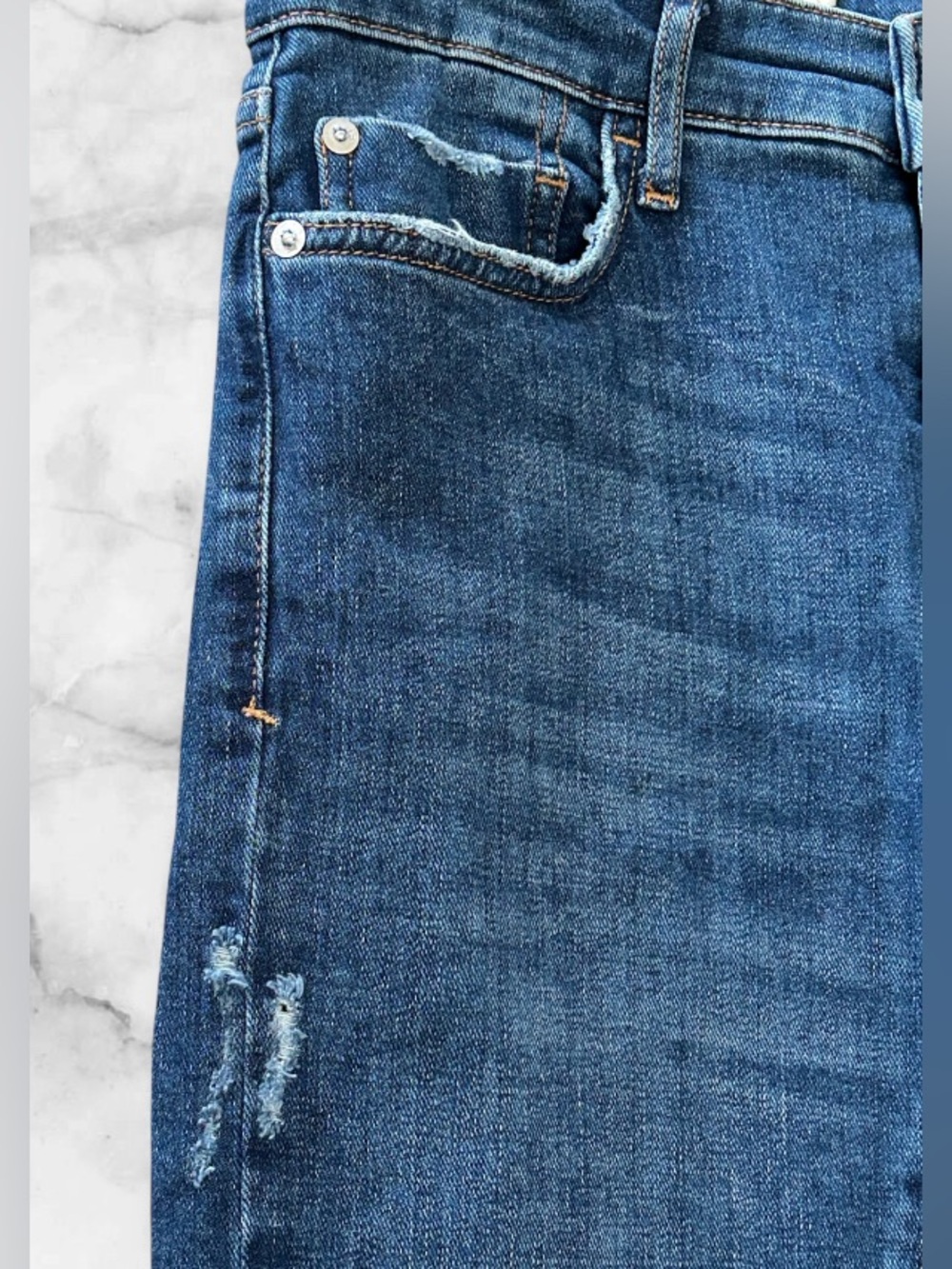 Anthropologie Pilcro and the Letterpress Slim Boyfriend Jeans Western Size 25 - Picture 3 of 16